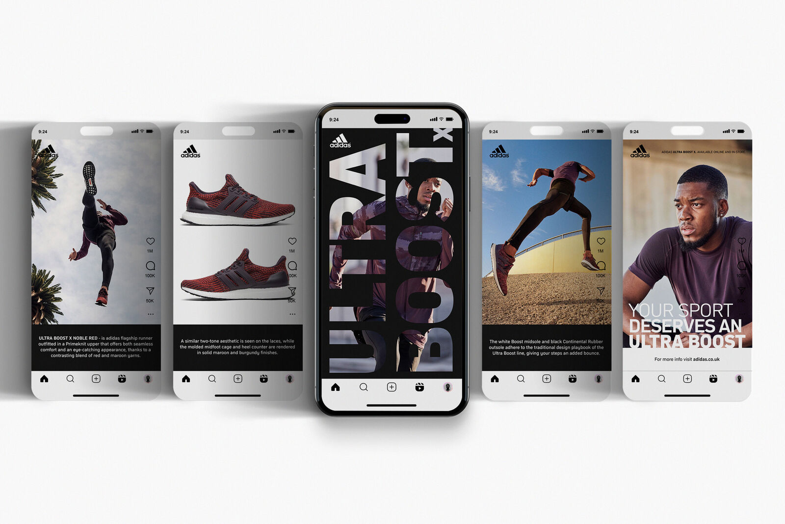 adidas Ultra Boost 4.0 promoted reel