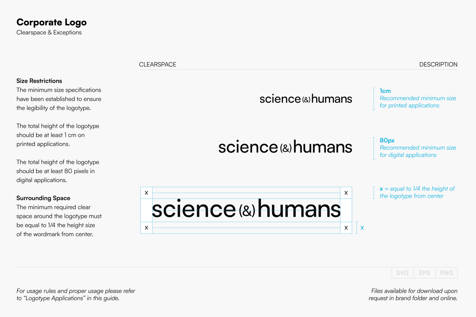 Science & Humans identity system 2